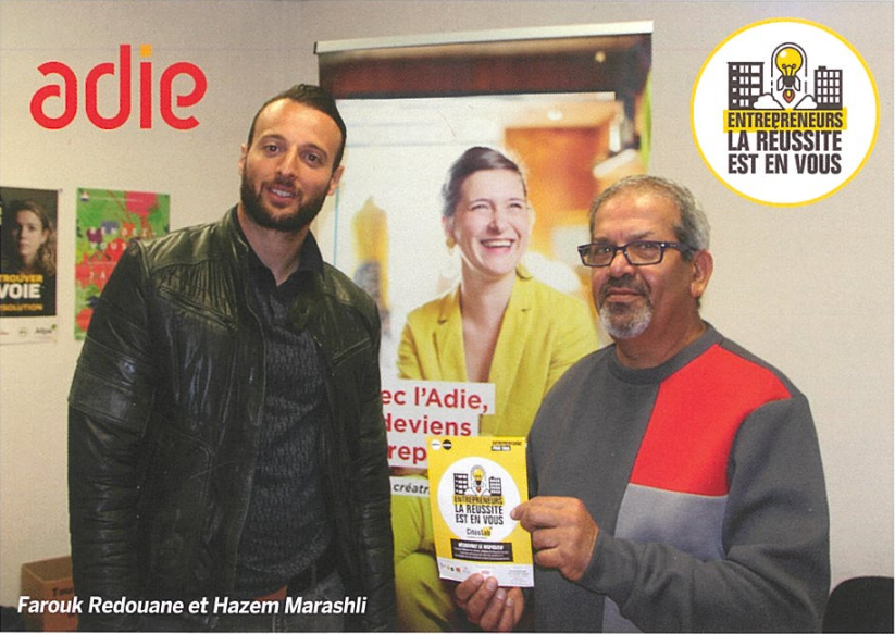 Farouk Redouane et Hazem Marashli